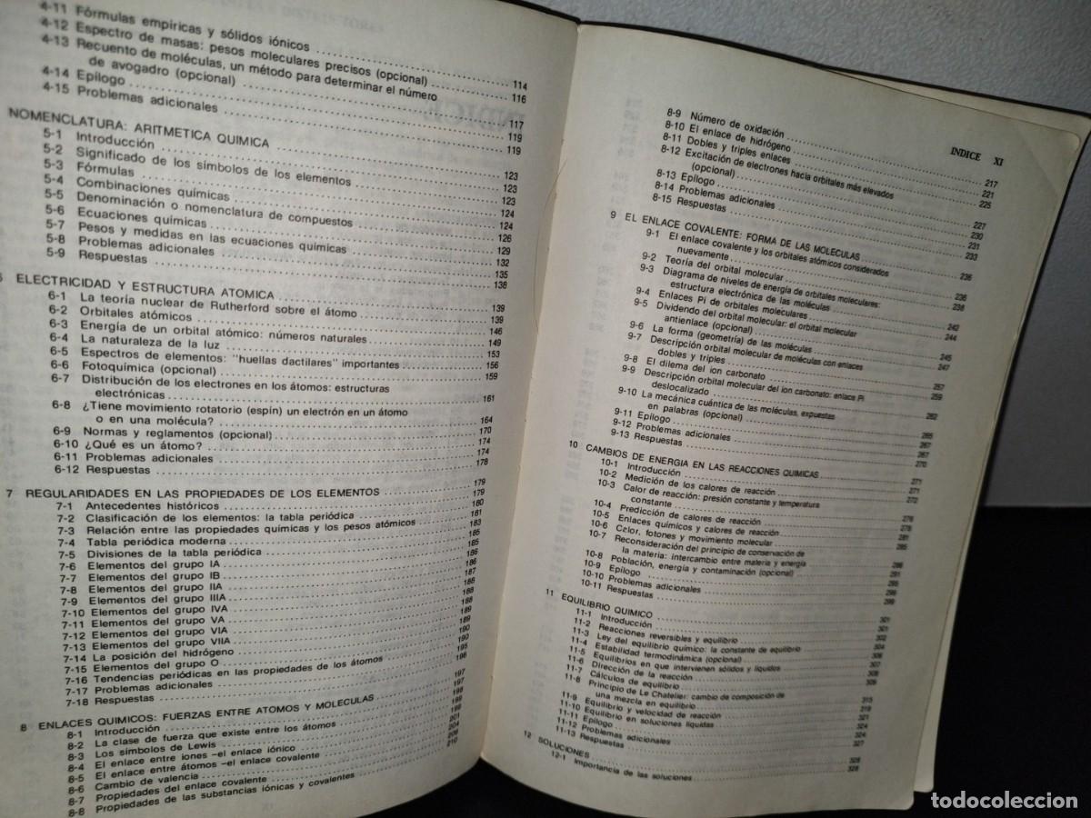 Libros de segunda mano de ciencias: 42- QU&Iacute;MICA - FRANK BRESCIA - Foto 5