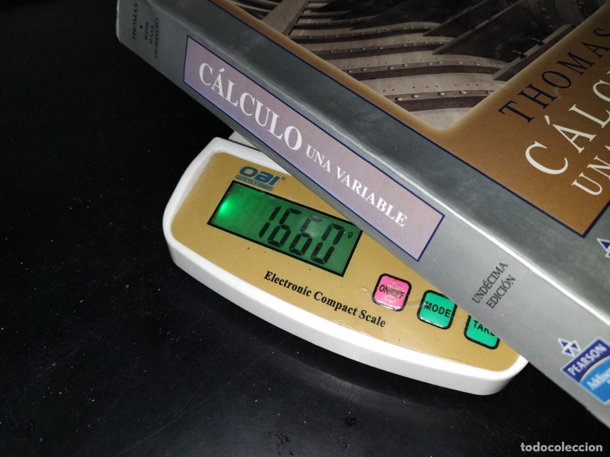 Libros de segunda mano de ciencias: 42- C&Aacute;LCULO, UNA VARIBLE - THOMAS- UND&Eacute;CIMA EDICI&Oacute;N - Foto 2