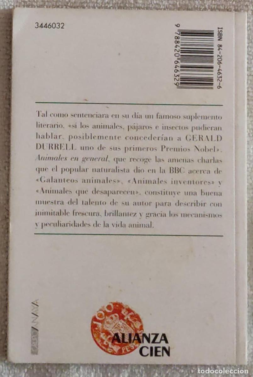 Libros de segunda mano: ANIMALES EN GENERAL. - Foto 2