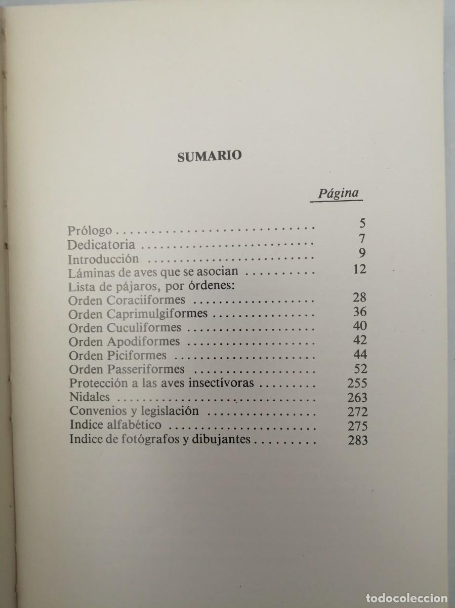 Libros de segunda mano: P&Aacute;JAROS DE NUESTROS CAMPOS Y BOSQUES - Foto 3