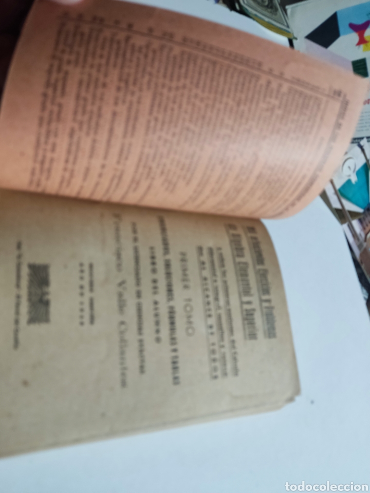 Libros de segunda mano de ciencias: Libro enunciados y tablas de operaciones efectuadas,1948 - Foto 2