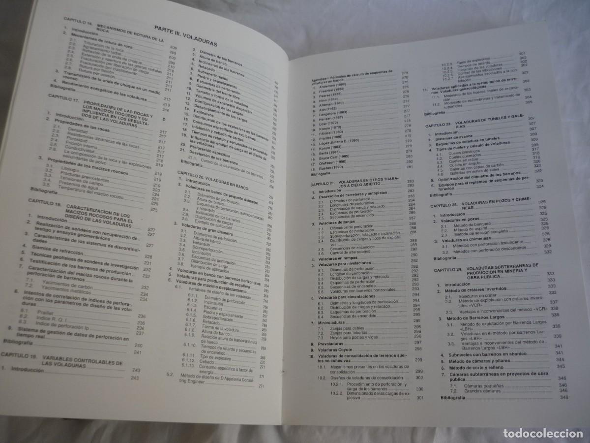 Libros de segunda mano: Manual de perforaci&oacute;n y voladura de rocas - Foto 7