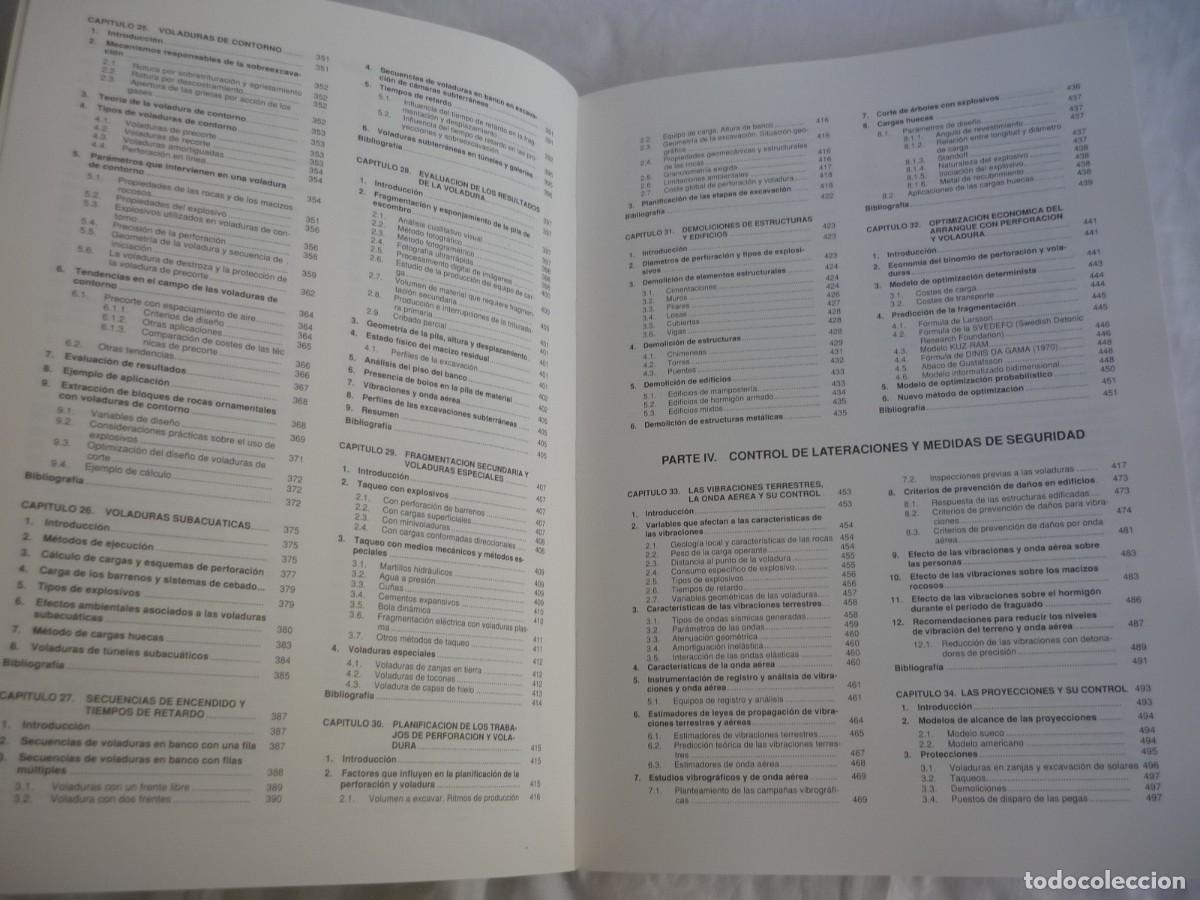 Libros de segunda mano: Manual de perforaci&oacute;n y voladura de rocas - Foto 8