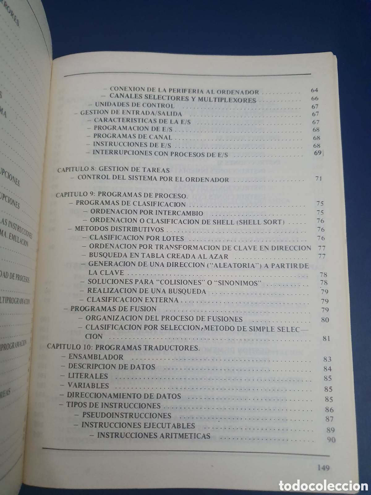 Libros de segunda mano de ciencias: SISTEMAS OPERATIVOS EDITORIAL CEDED 1983 - Foto 6