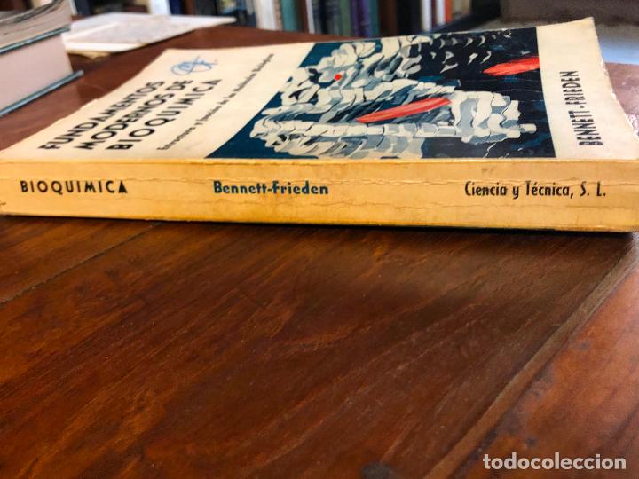 Libros de segunda mano de ciencias: Fundamentos modernos de bioqu&iacute;mica. Estructura y funci&oacute;n de las mol&eacute;culas biol&oacute;gicas Bennett Friede - Foto 4