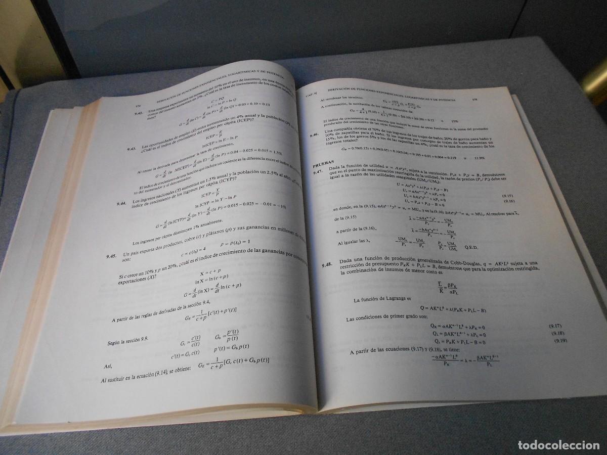 Libros de segunda mano de ciencias: MATEMATICAS PARA ECONOMISTAS - Foto 4