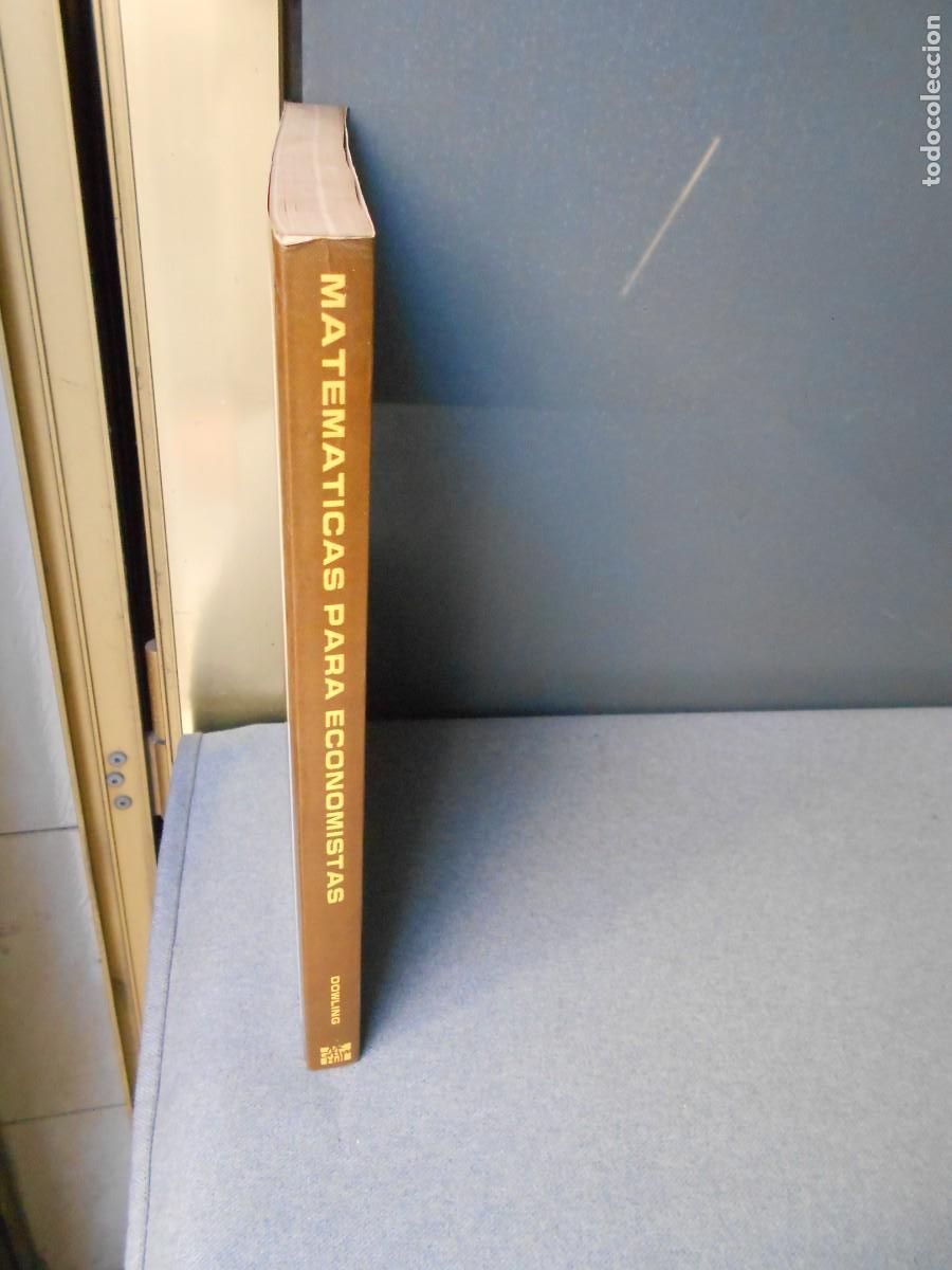 Libros de segunda mano de ciencias: MATEMATICAS PARA ECONOMISTAS - Foto 10