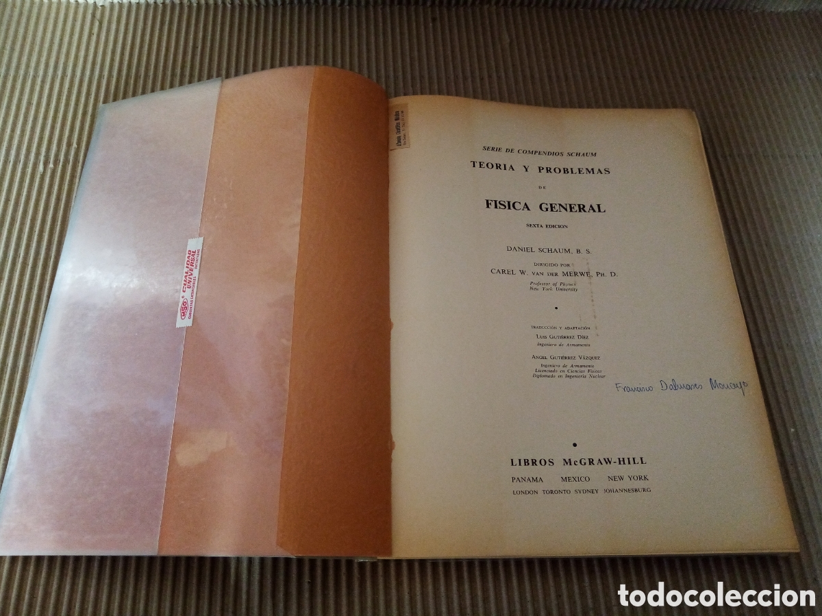 Libros de segunda mano de ciencias: F&iacute;sica general. Teor&iacute;a y problemas. - Foto 4