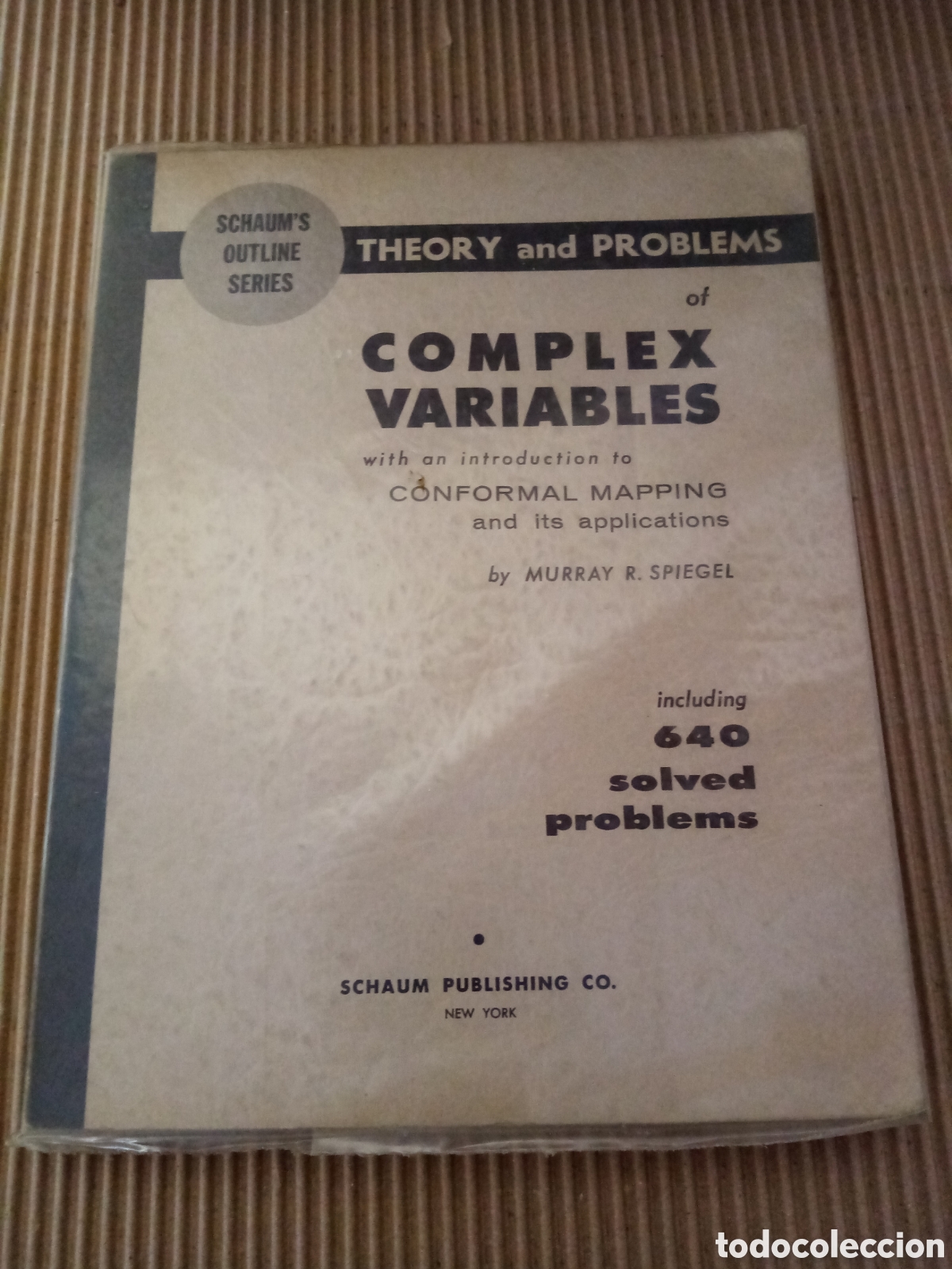 Libros de segunda mano de ciencias: Complex variables. Theory & problems - Foto 1