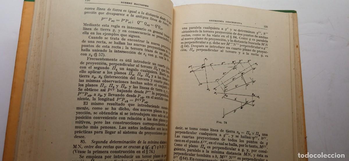 Libros de segunda mano de ciencias: Geometria descriptiva, 2&ordm; edici&oacute;n - Foto 7