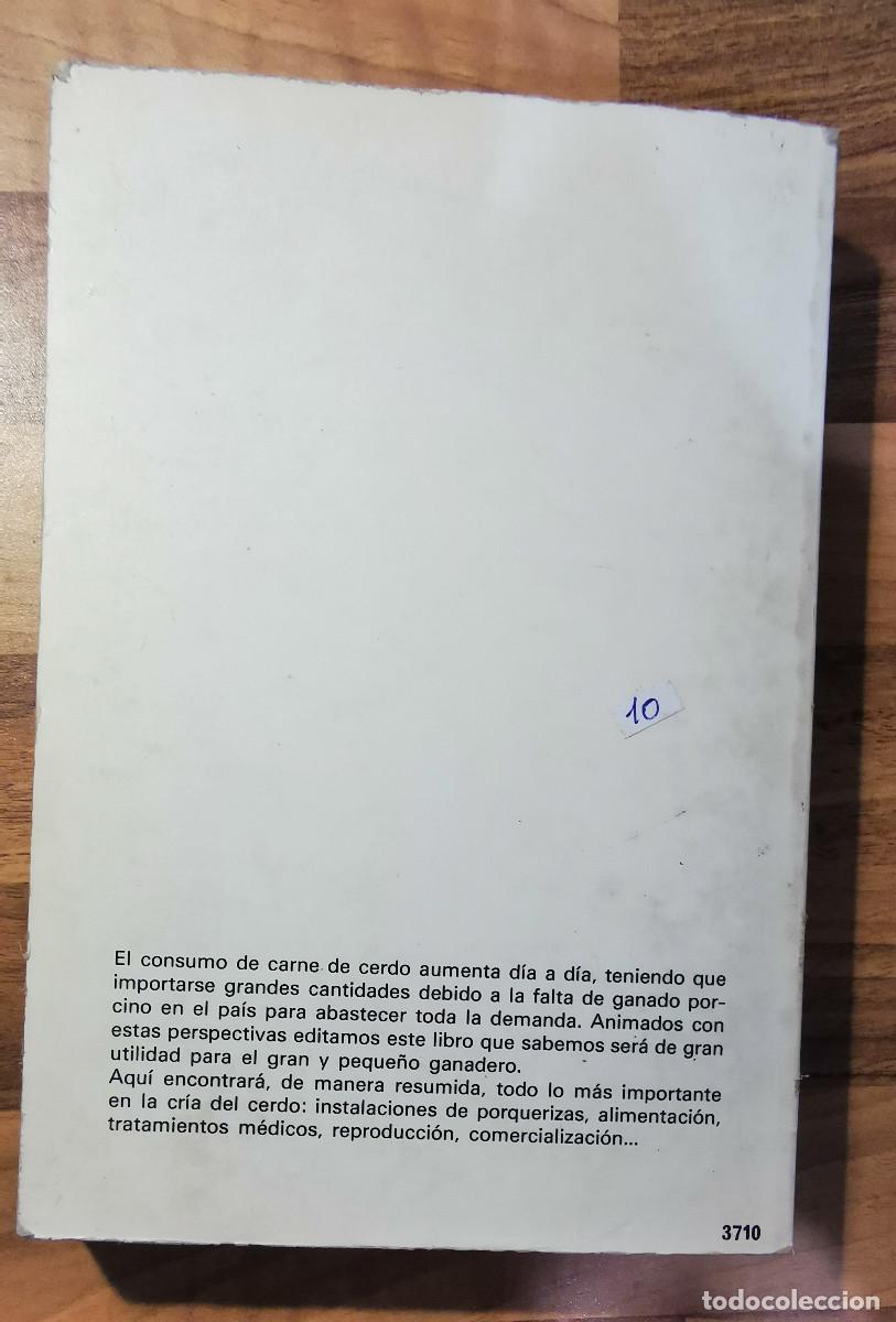 Libros de segunda mano: CRIA RENTABLE DEL CERDO. FAUSTA MAINARDI. 1980 - Foto 2