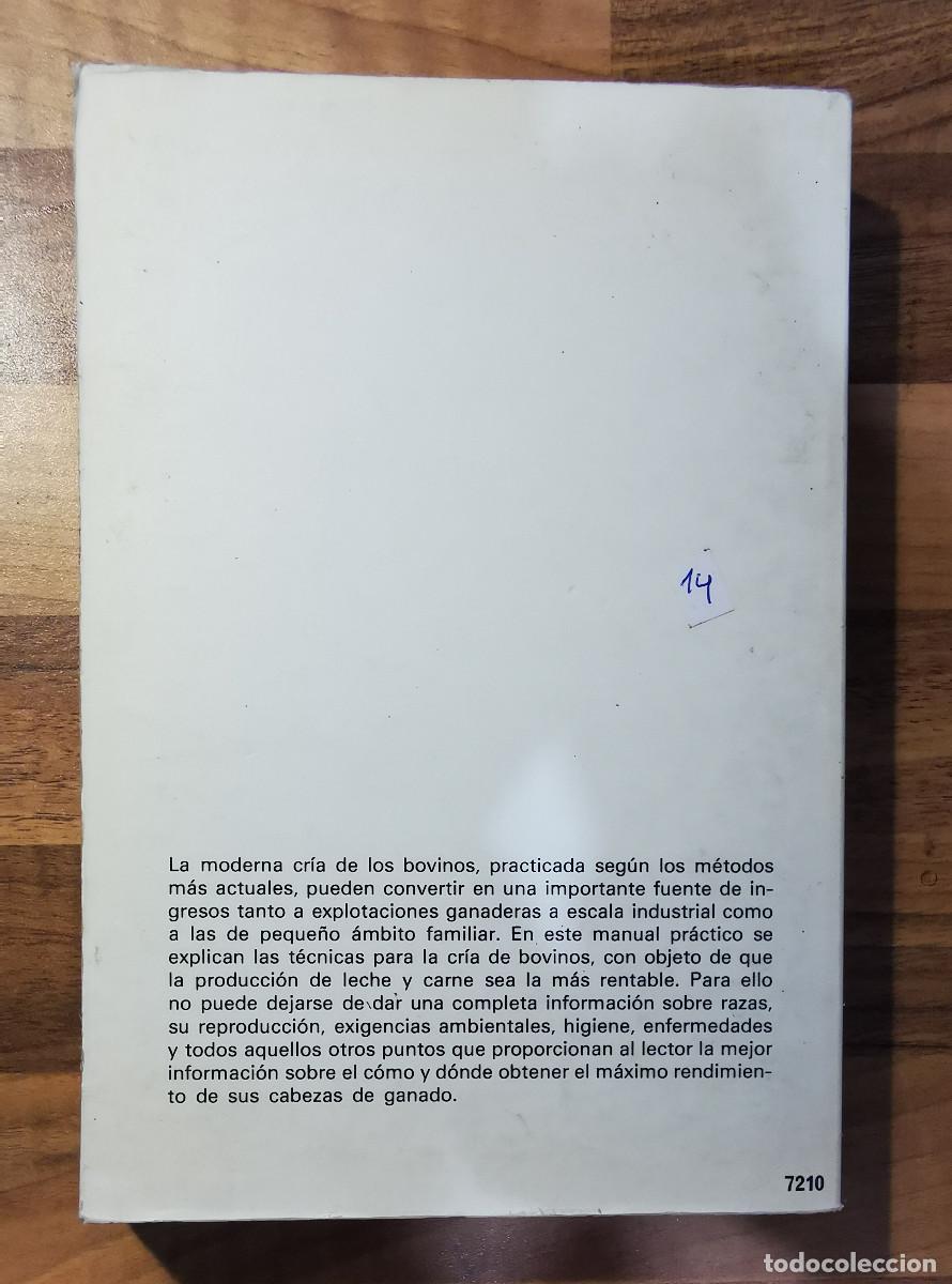 Libros de segunda mano: CRIA MODERNA DE BOVINOS. FAUSTA MAINARDI. 1980 - Foto 2