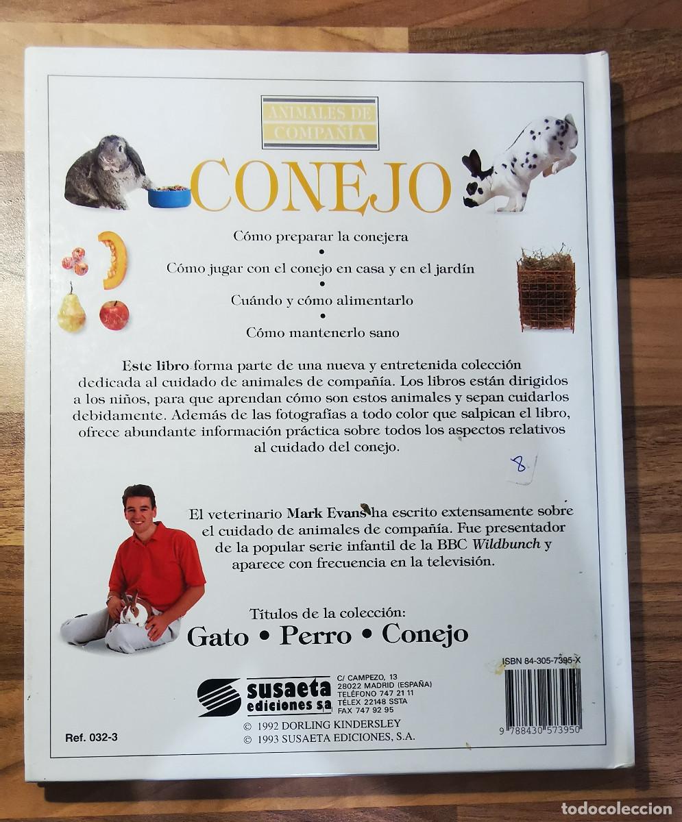 Libros de segunda mano: GUIA PRACTICA PARA EL CUIDADO DEL CONEJO. MARK EVANS. 1993, SUSAETA - Foto 2