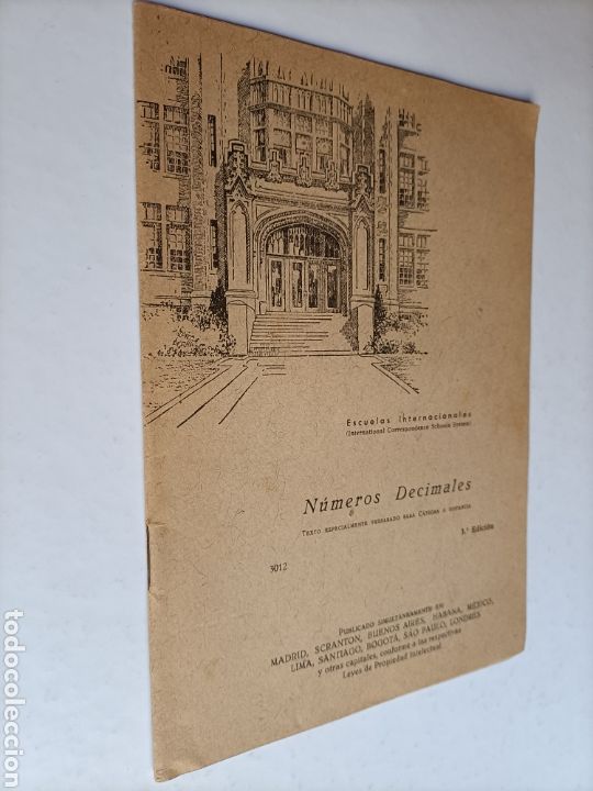 Libros de segunda mano de ciencias: N&uacute;meros decimales . Escuelas internacionales . Temas matem&aacute;ticas - Foto 1