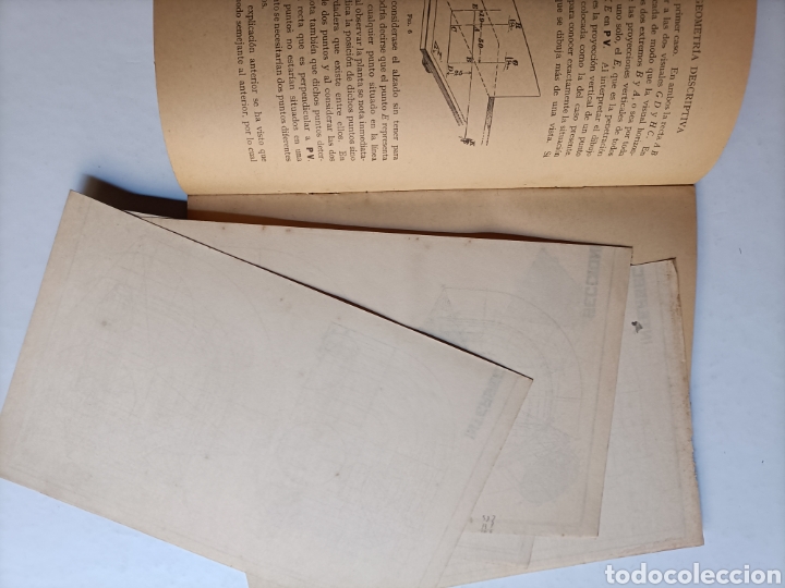 Libros de segunda mano de ciencias: Elementos de geometr&iacute;a descriptiva. Parte 1 y 2 . Escuelas internacionales temas matem&aacute;ticas - Foto 7