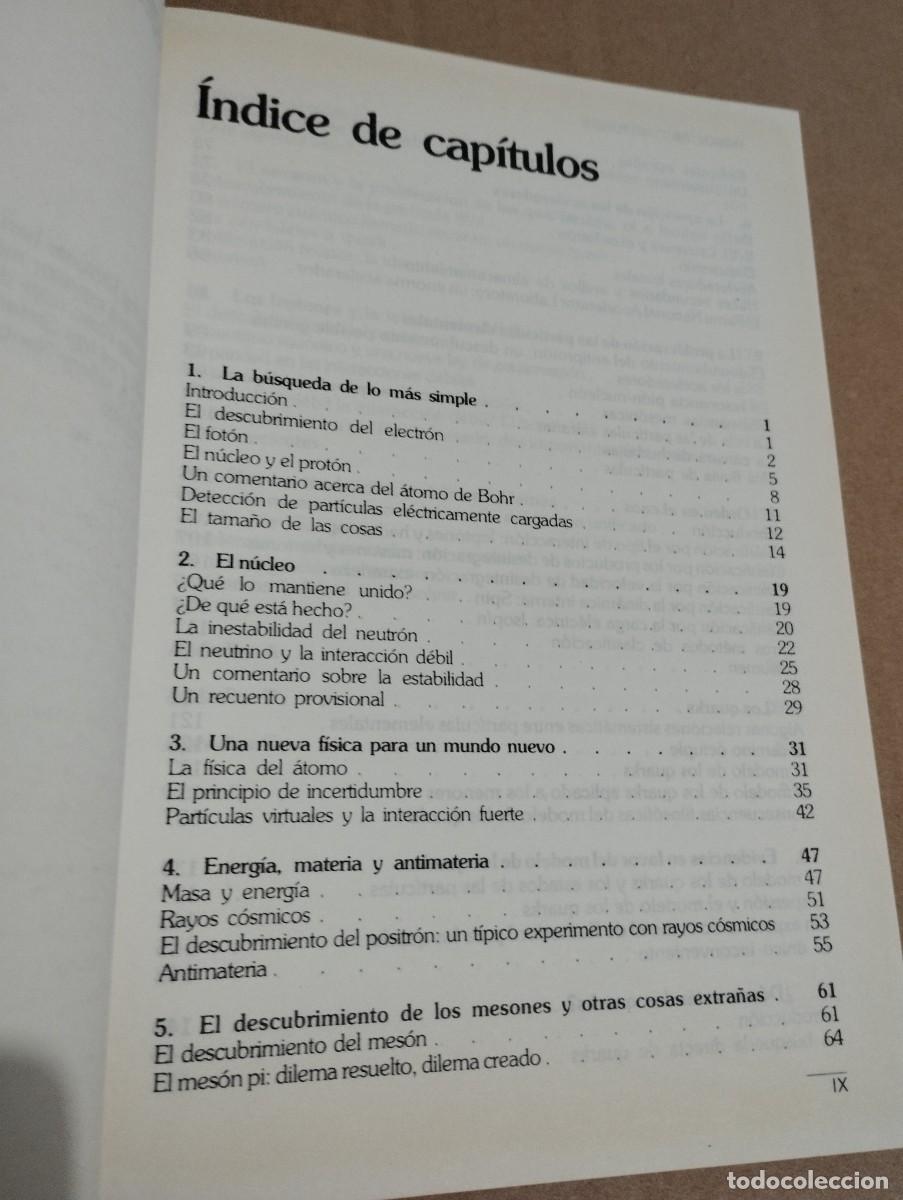 Libros de segunda mano de ciencias: DE LOS &Aacute;TOMOS A LOS QUARKS (JAMES S. TREFIL) BIBLIOTECA CIENT&Iacute;FICA SALVAT - Foto 3