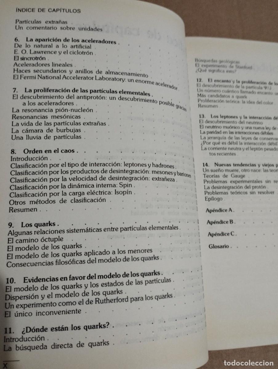 Libros de segunda mano de ciencias: DE LOS &Aacute;TOMOS A LOS QUARKS (JAMES S. TREFIL) BIBLIOTECA CIENT&Iacute;FICA SALVAT - Foto 4