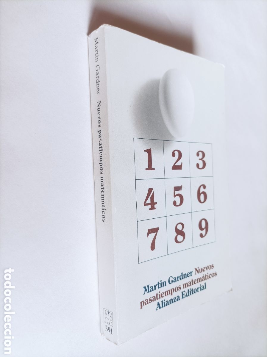 Libros de segunda mano de ciencias: Nuevos pasatiempos matem&aacute;ticos / Martin Gardner - Foto 3