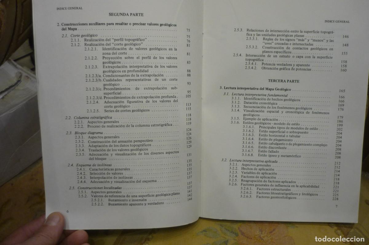 Libros de segunda mano: MAPAS GEOL&Oacute;GICOS. EXPLICACI&Oacute;N E INTERPRETACI&Oacute;N, DE J.A. MART&Iacute;NEZ-&Aacute;LVAREZ. MUY ILUSTRADO. - Foto 7