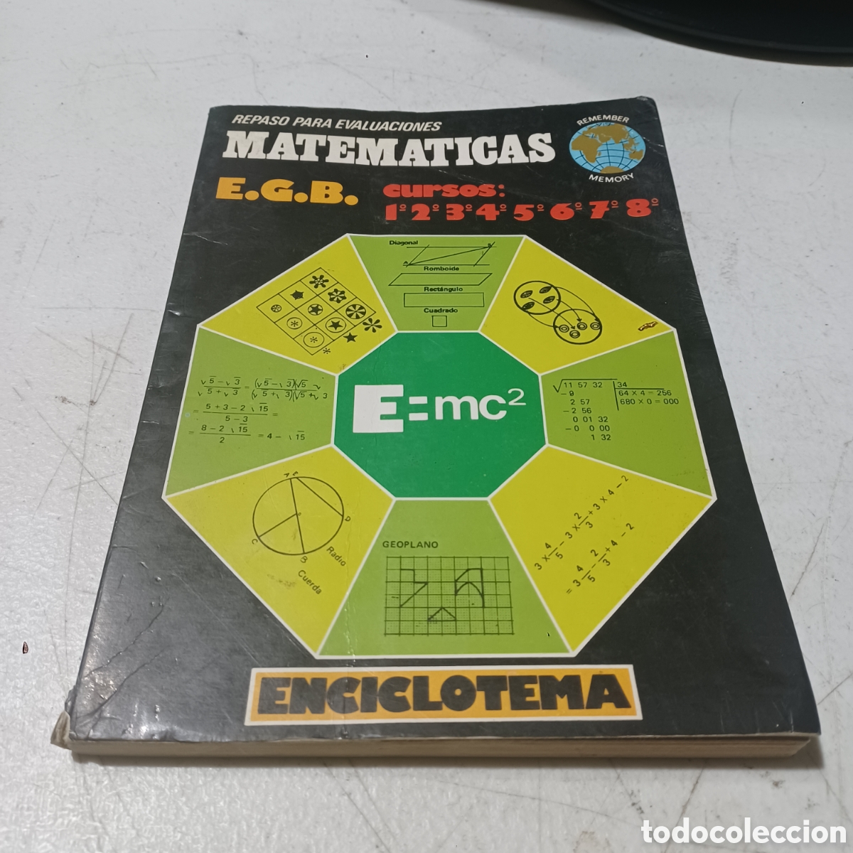 Gebrauchte B&uuml;cher der Wissenschaften: REPASO MATEMATICAS DE 1&deg; a 8&deg; E.G.B. ENCICLOTEMA