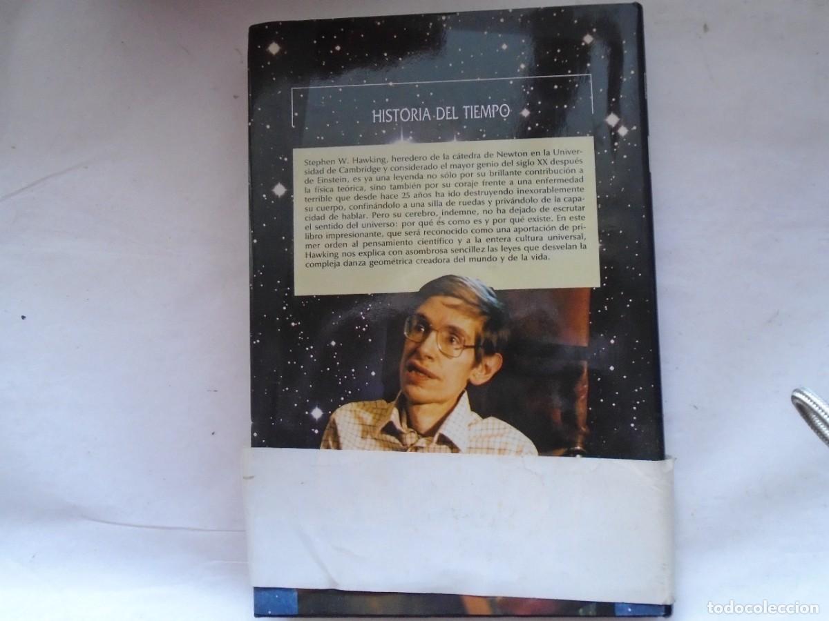 Libros de segunda mano de ciencias: HISTORIA DEL TIEMPO STEPHEN W. HAWKENG - Foto 2