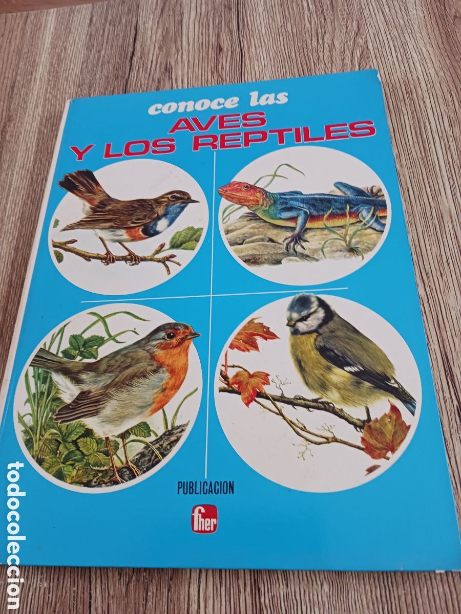 Libros de segunda mano: Conoce las Aves y los Reptiles. - Foto 1