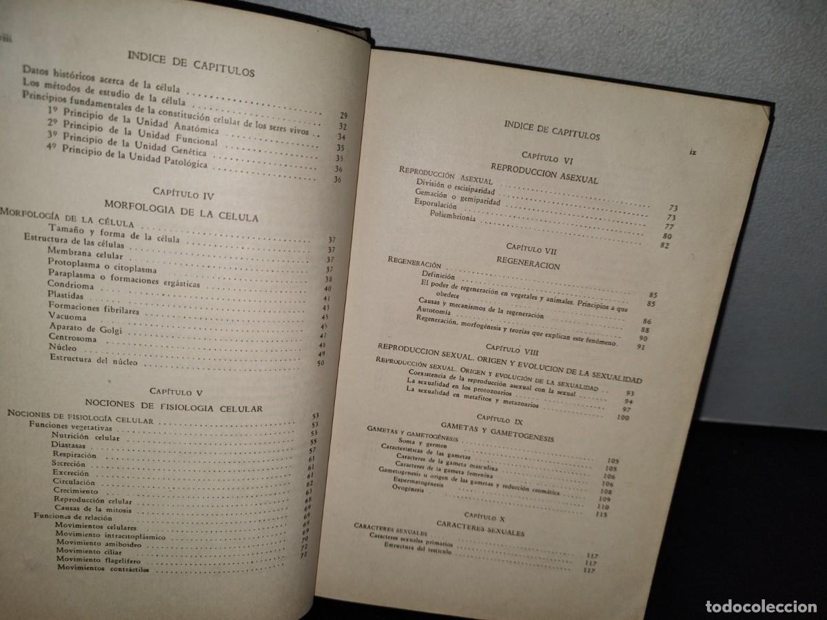 Libros de segunda mano: 51- BIOLOG&Iacute;A GENERAL. DR. JOS&Eacute; DE LILLE - 1965 - Foto 6
