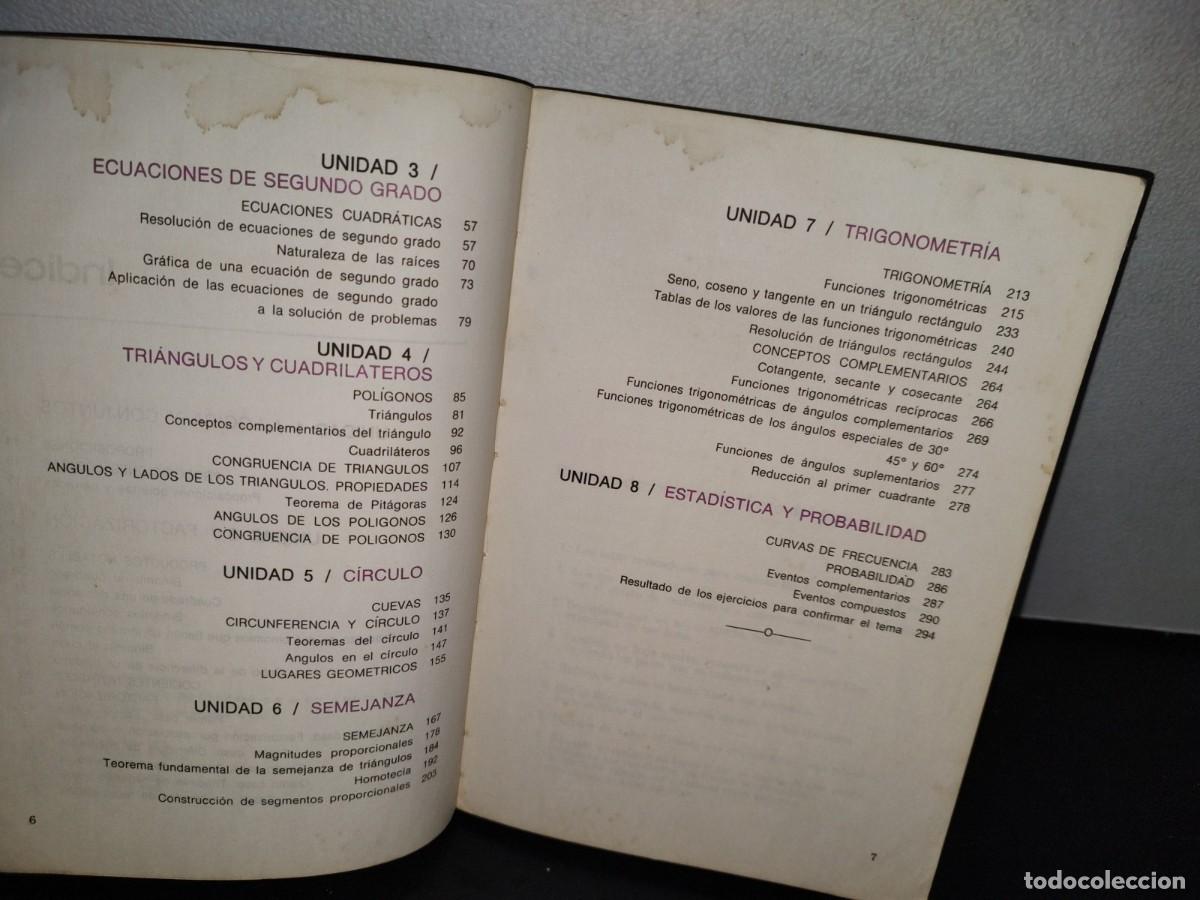 Libros de segunda mano de ciencias: 51- MATEM&Aacute;TICAS. 3ER. CURSO - LUIS PARRA CABRERA - Foto 4