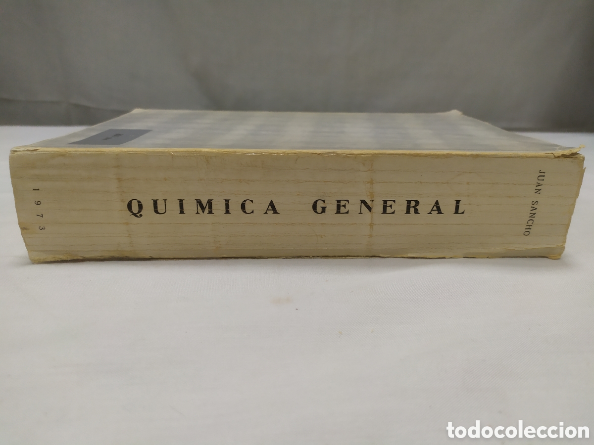 Libros de segunda mano de ciencias: Qu&iacute;mica general. Juan Sancho, 1973 - Foto 2
