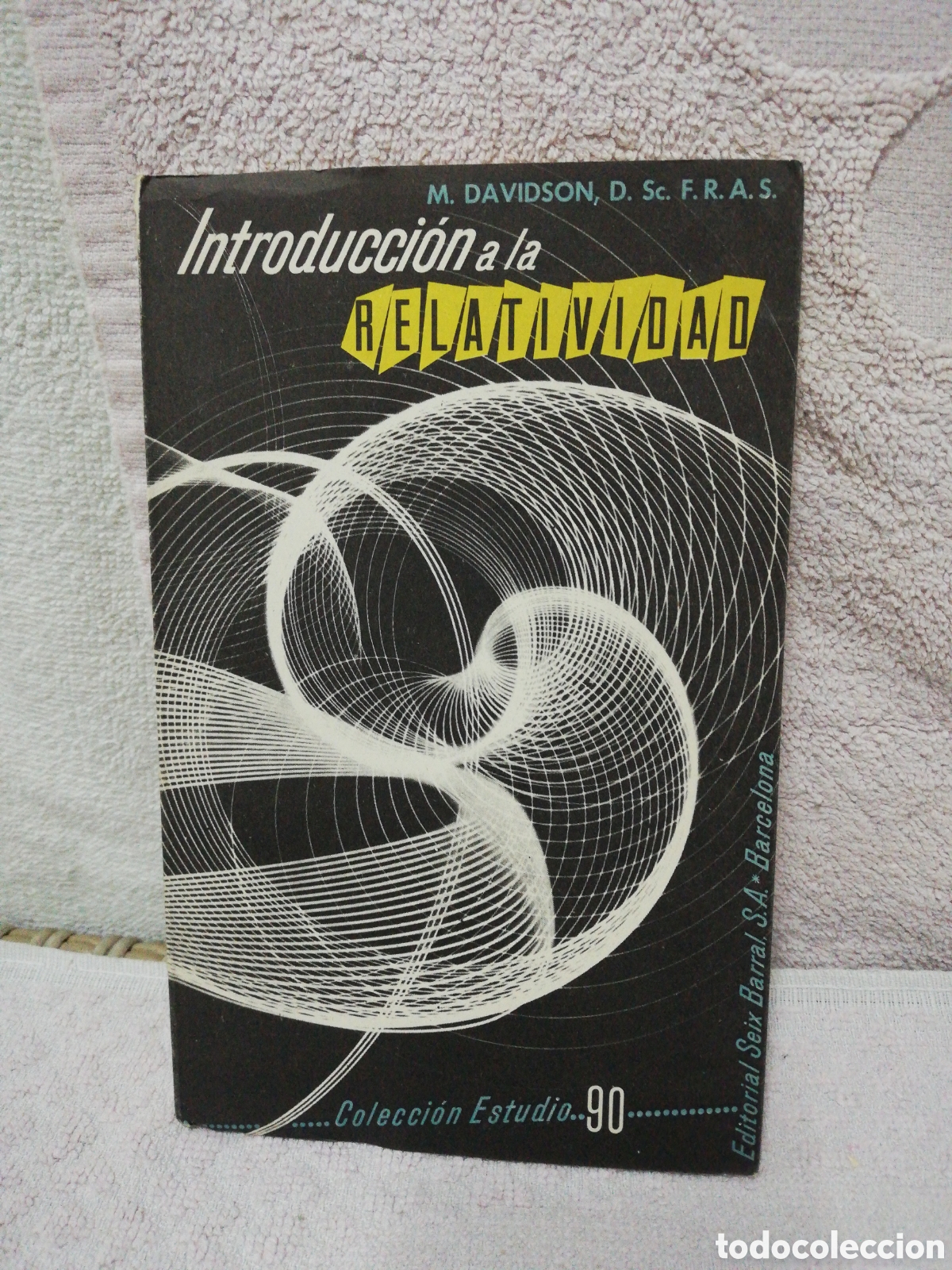 Libros de segunda mano de ciencias: M. Davidson - Introducci&oacute;n a la relatividad - seix barral 1953 - Foto 1