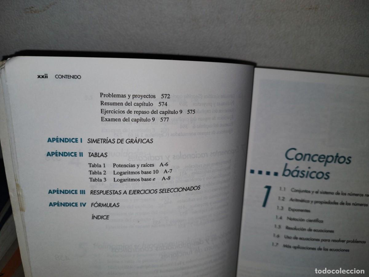 Libros de segunda mano de ciencias: 52- &Aacute;LGEBRA INTERMEDIA - R. DAVID GUSTAFSON - Foto 6