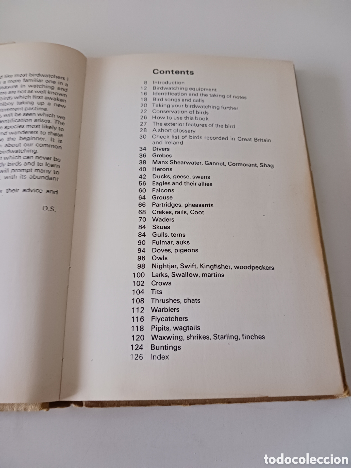 Libros de segunda mano: Guide to British Birds, RSPB, David Saunders, 1976 ingl&eacute;s - Foto 7