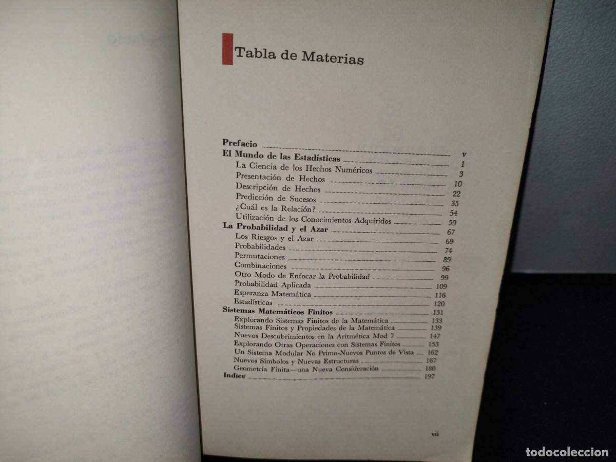 Libros de segunda mano de ciencias: 53- EXPLORANDO LA MATEM&Aacute;TICA. TOMO III - JOHNSON, GLENN, NORTON Y GARC&Iacute;A - Foto 4