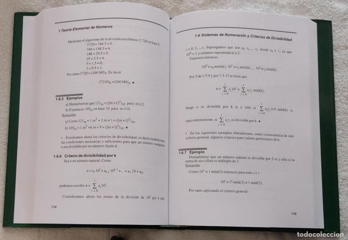 Libros de segunda mano de ciencias: ELEMENTOS DE MATEM&Aacute;TICA DISCRETA. - Foto 5
