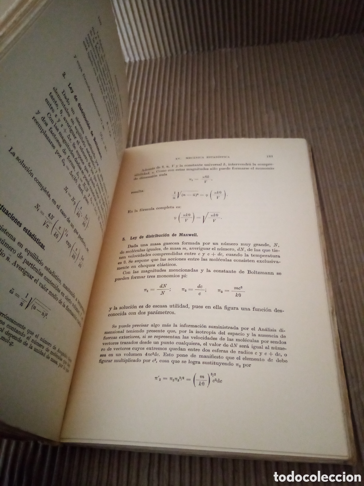 Libros de segunda mano de ciencias: An&aacute;lisis dimensional -Julio Palacios- - Foto 5