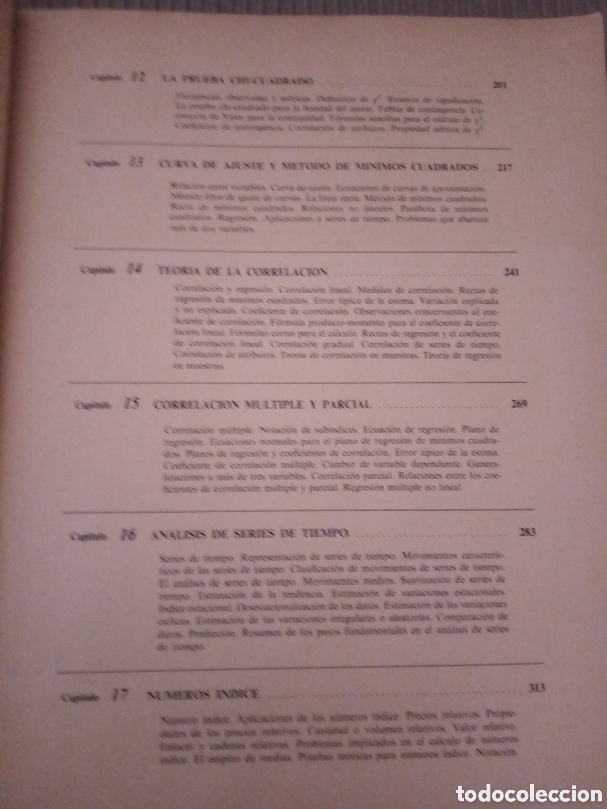 Libros de segunda mano de ciencias: Estad&iacute;stica -Murray R. Spiegel- Teor&iacute;a y problemas - Foto 6