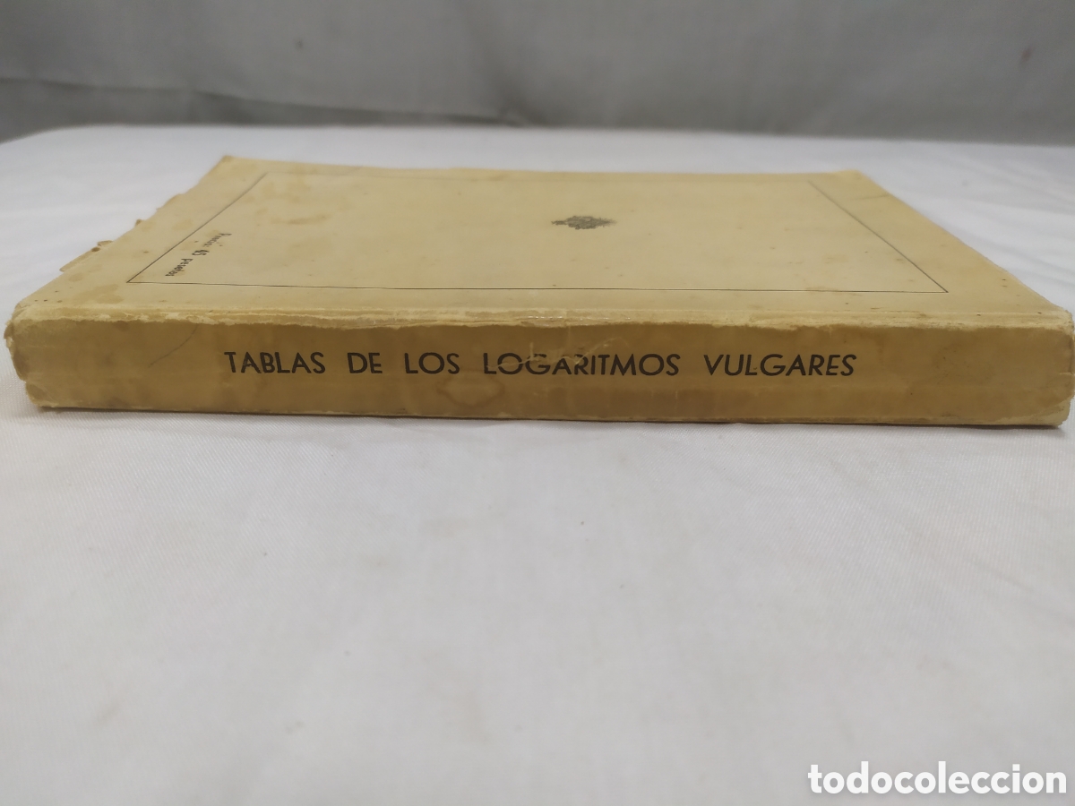 Libros de segunda mano de ciencias: Tablas de los logaritmos vulgares. Vicente V&aacute;zquez, 1952 - Foto 2