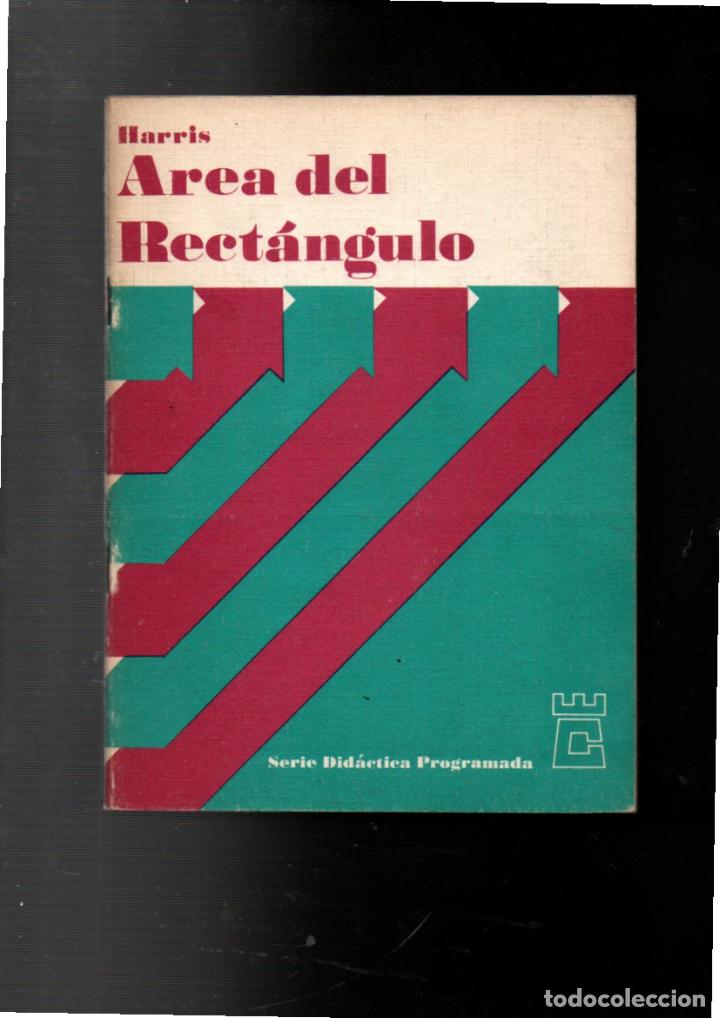Libros de segunda mano de ciencias: AREA DEL RECTANGULO. ROY HARRIS. EDICIONES DEL CASTILLO, 1971. SERIE DIDACTICA PROGRAMADA - Foto 1
