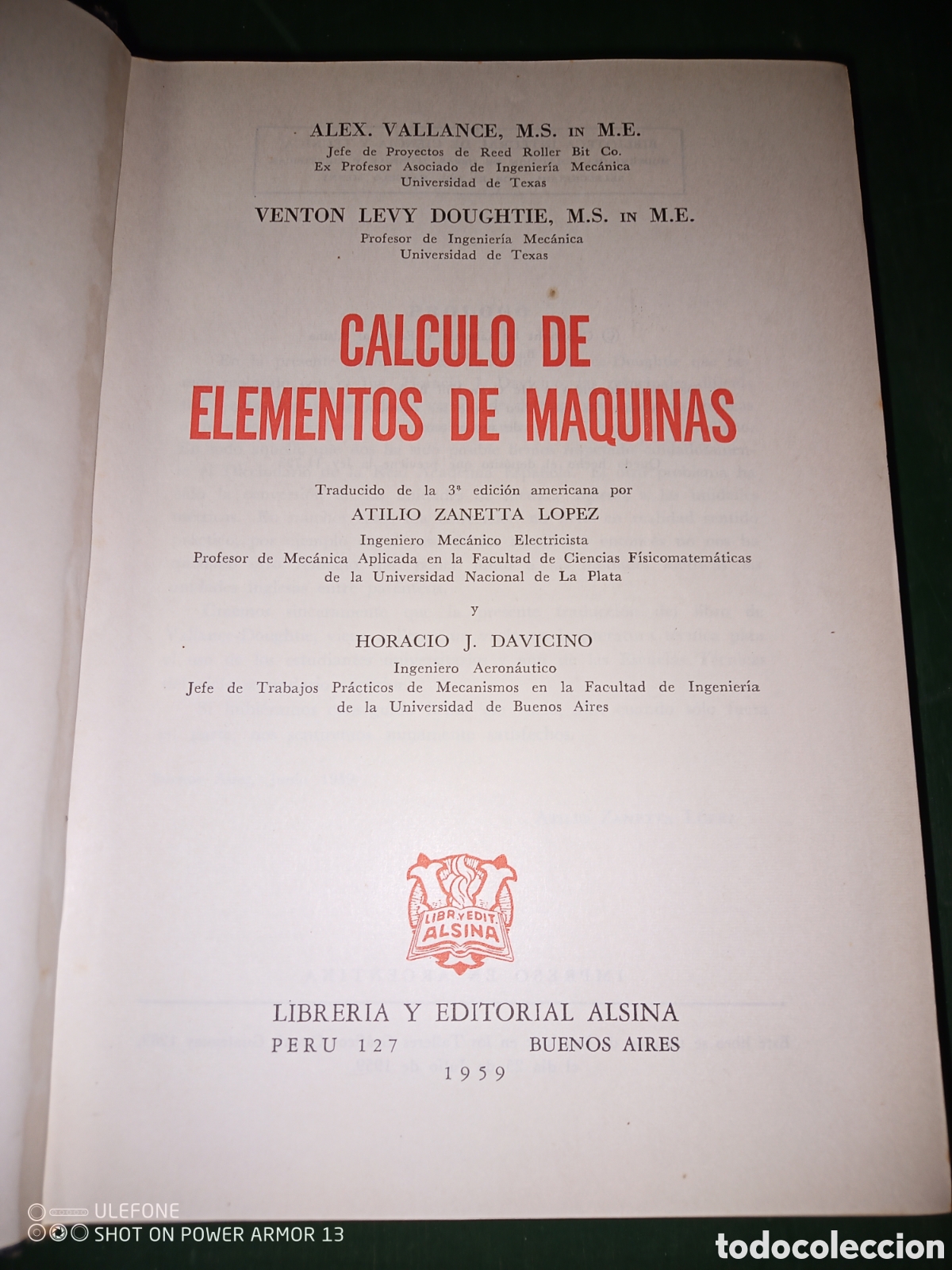 Libros de segunda mano de ciencias: Libro t&eacute;cnico, 1959 - Foto 2
