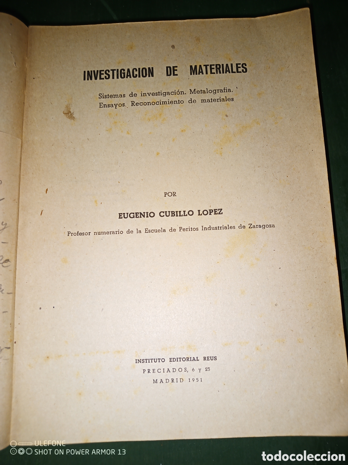 Libros de segunda mano de ciencias: Libro de ingenier&iacute;a, 1951 - Foto 2