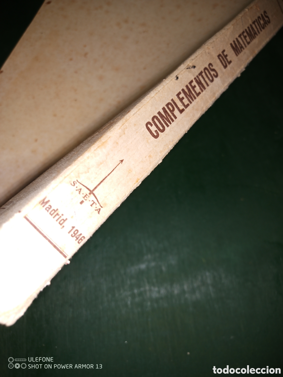 Libros de segunda mano de ciencias: Libro de matem&aacute;ticas, 1946 - Foto 2