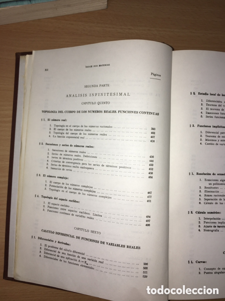 Libros de segunda mano de ciencias: Elementos de matem&aacute;ticas 11&ordf; edici&oacute;n - Pedro abellanas - Foto 7