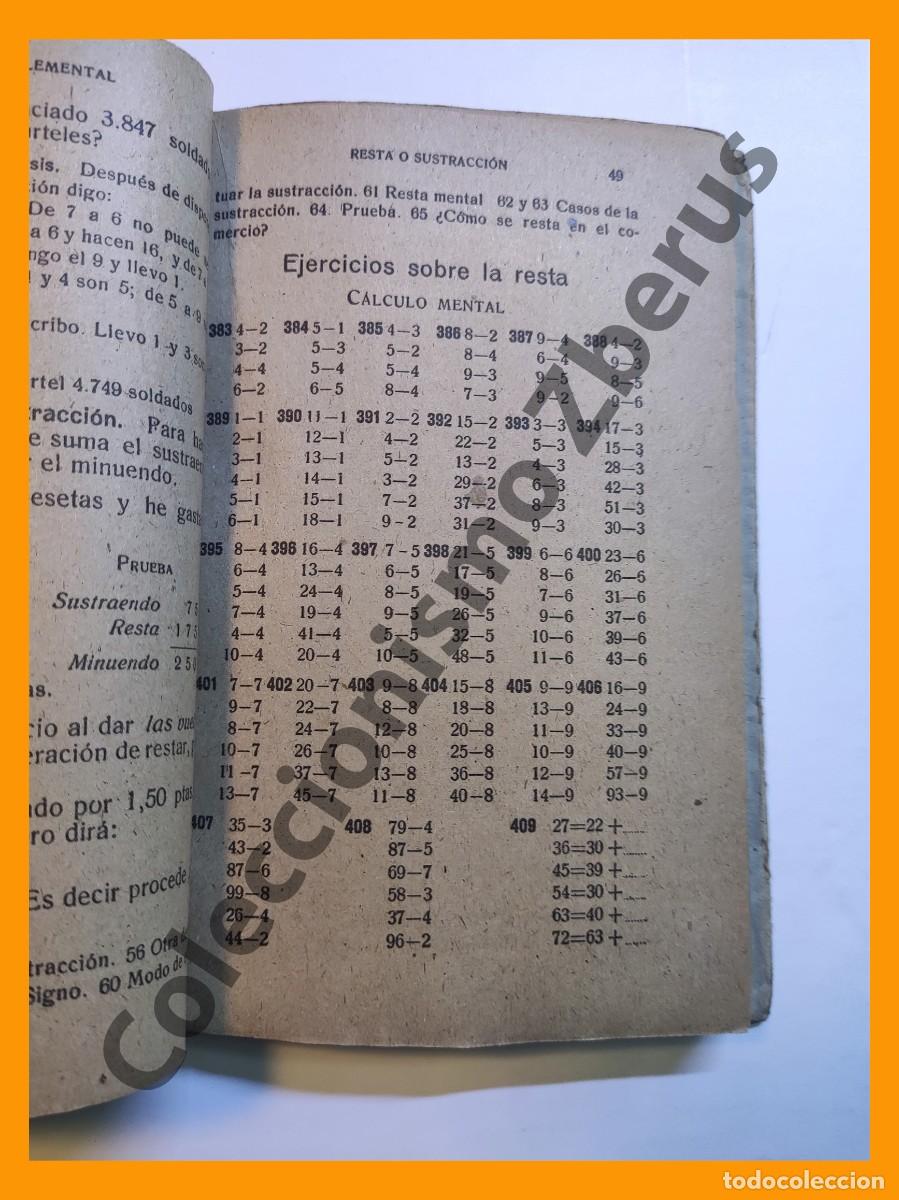 Libros de segunda mano de ciencias: Tratado de Aritmetica. Primer Grado - Foto 3
