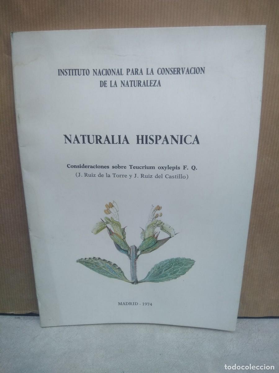 Libro Naturalia Hispanica Madrid- 1974