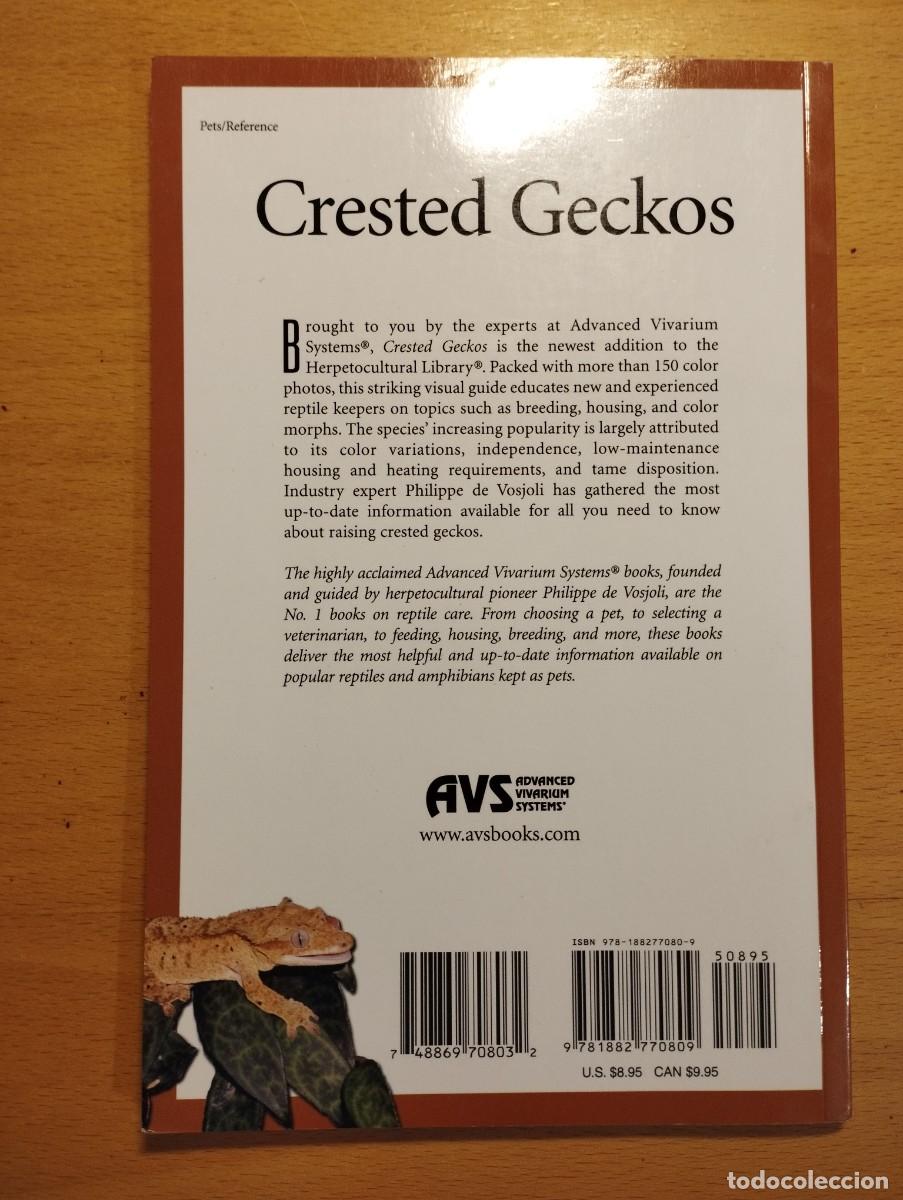 Libros de segunda mano: CRESTED GECKOS. FROM THE EXPERTS AT ADVANCED VIVARIUM SYSTEMS (PHILIPPE DE VOSJOLI) - Foto 17