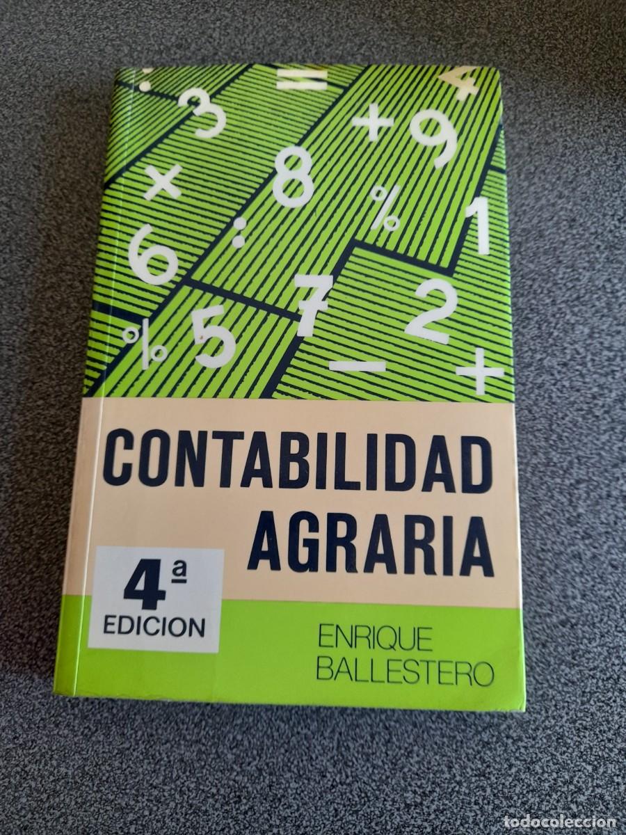 Libros de segunda mano de ciencias: Libro contabilidad agraria Enrique Ballestero - Foto 1