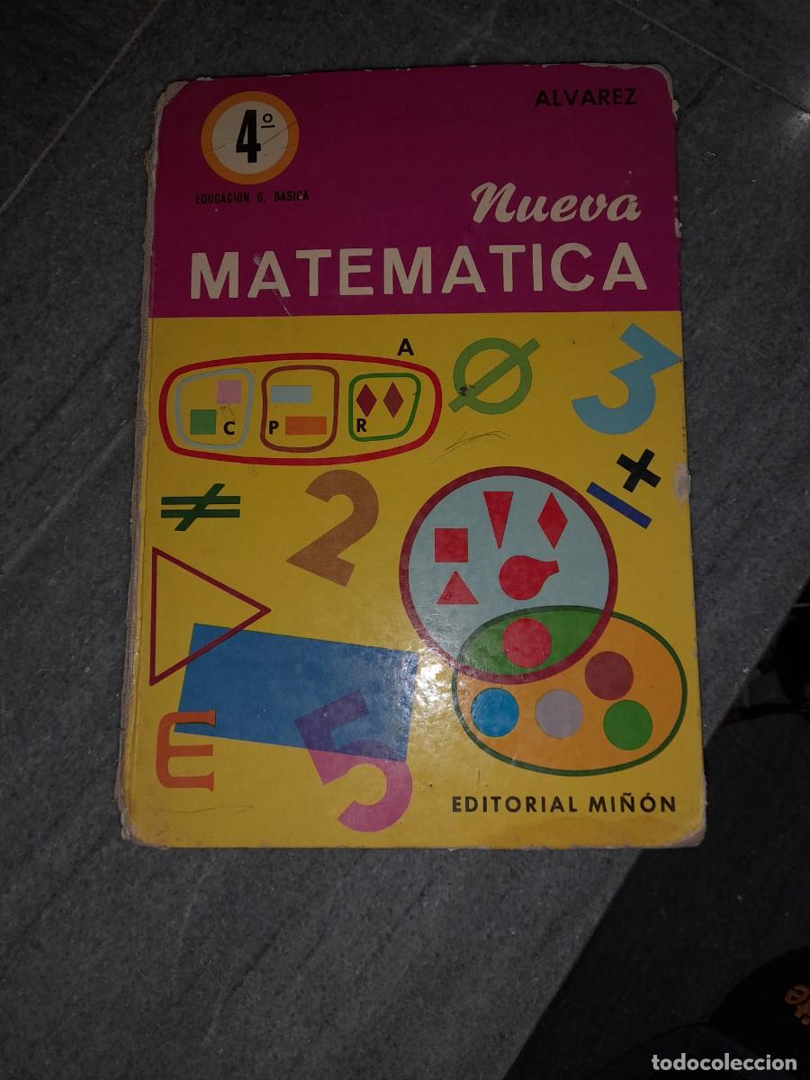 Libros de segunda mano de ciencias: Libro nueva matem&aacute;tica 4 EGB Educaci&oacute;n General B&aacute;sica &Aacute;lvarez editorial Mi&ntilde;on - Foto 1