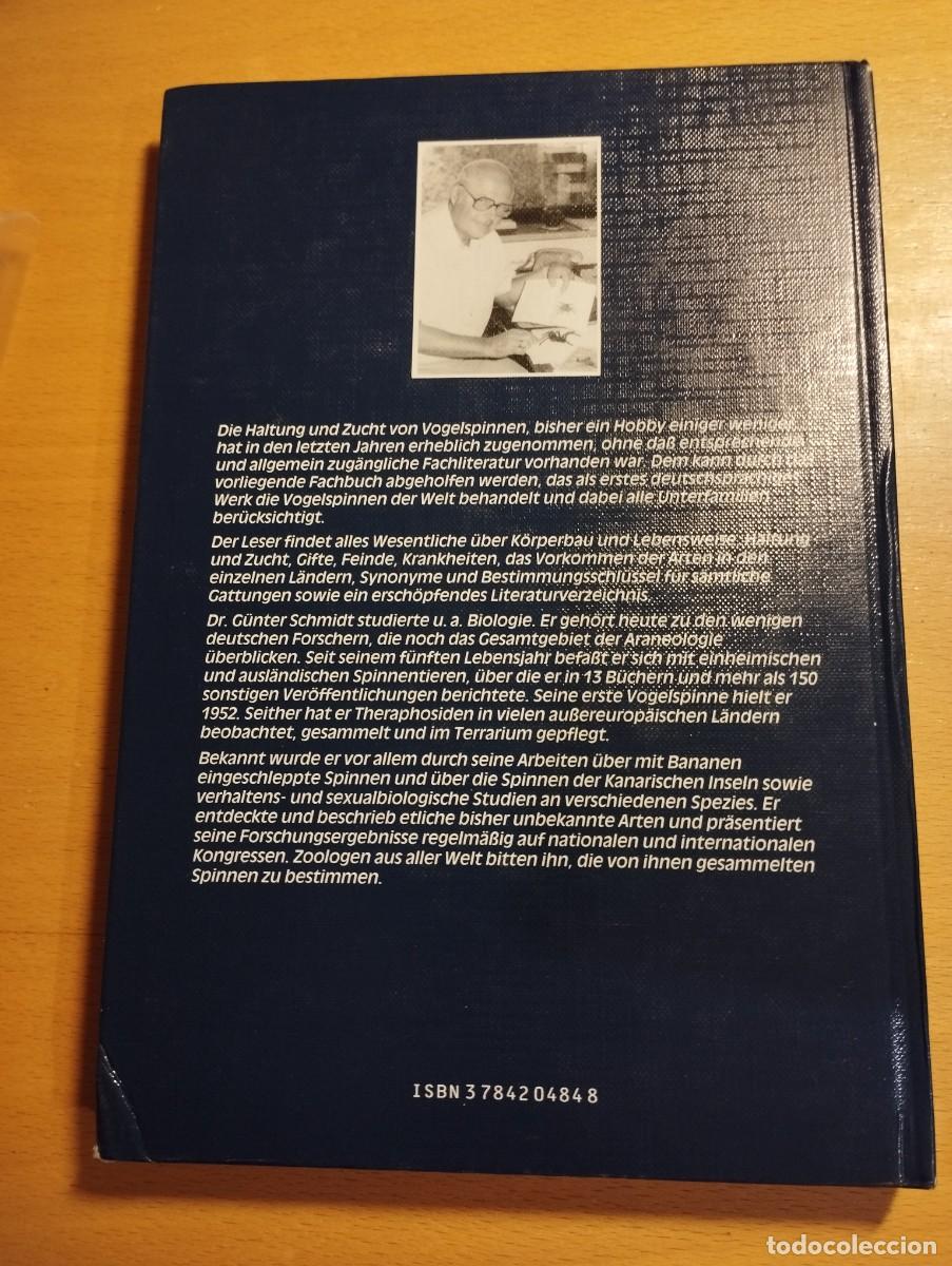 Libros de segunda mano: VOGELSPINNEN (DR. G&Uuml;NTER SCHMIDT) LIBRO EN ALEM&Aacute;N SOBRE TAR&Aacute;NTULAS - Foto 16