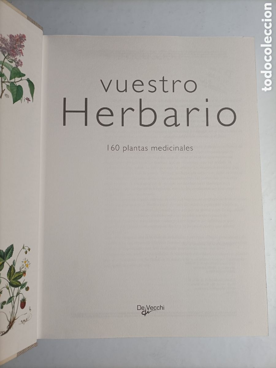 Libros de segunda mano: Vuestro herbario. 160 plantas medicinales - Foto 6