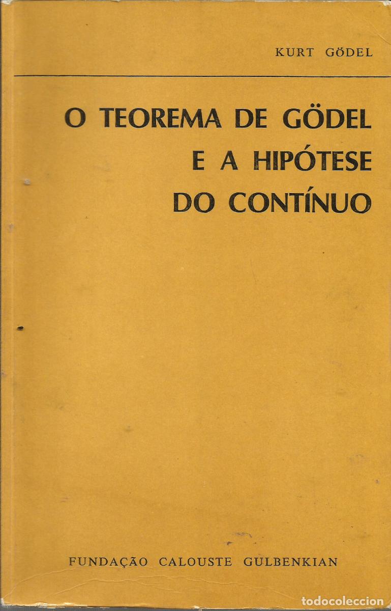 Libros de segunda mano de ciencias: O Teorema de G&ouml;del e a Hipotese do continuo / Kurt G&ouml;del - Foto 1